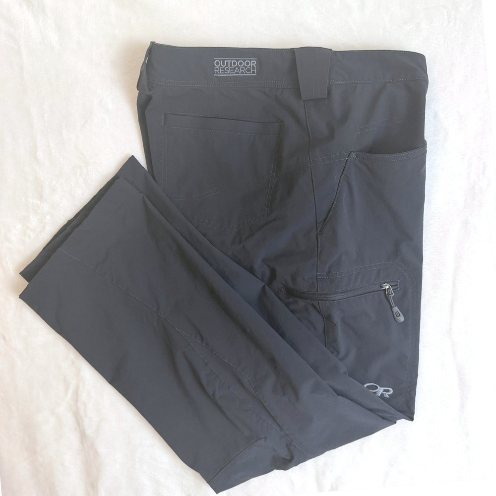 Outdoor Research Voodoo Pants Women 14 Charcoal Hiking Climbing Gorpcore VG